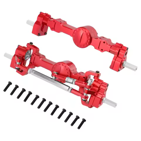 all-metal Portal Axle Assembly Front and Rear Axles for 1/16 WPL C14 C24 B14 B24 B16 B36 C64 C74 RC 