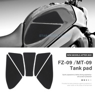 For Yamaha MT-09 MT 09 MT09 FZ-09 FZ09 FZ 2021- Side Fuel Tank pad Tank Pads Protector Stickers Deca