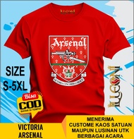 BIG SIZE (S-5XL) Kaos Victoria Arsenal | Kaos Arsenal | Kaos The Gunners