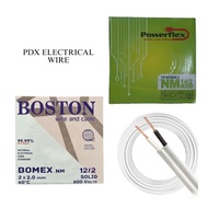 ORIGINAL POWERFLEX, BOSTON BOMEX PDX ELECTRICAL SOLID WIRE (75 METERS PER BOX)
