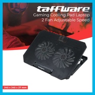 Taffware Cooling Pad Laptop 2 Fan Adjustable Speed - Q100