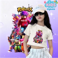 COD(24 Hours Delivery)Cartoon Animation Character T-Shirt Casual Shirt For Men And Women 100-150CM 1