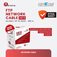 EYOTA FTP LAN CABLE CAT 6 BLACK/ OUTDOOR FTP LAN CABLE CAT 6 EYOTA
