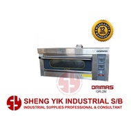 SYI ORIMAS Industrial Stainless Steel Gas Oven GR-2M 1 Deck 2 Tray