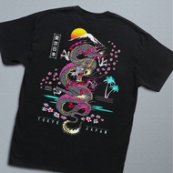Japanese dragon T-shirt Japanese culture dragon