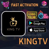 KINGTV IPTV KING TV 1 TAHUN / LIFETIME SALURAN PENUH TV MALAYSIA