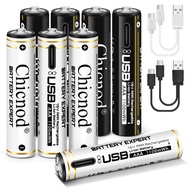 8pack AAA Batteries-1.5V Rechargeable Triple A Lithium Battery Pack 1100 mWh Battery for Toys