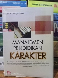 MANAJEMEN PENDIDIKAN KARAKTER - E. MULYASA