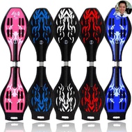 Skateboard with 2 twister wheels, high quality product