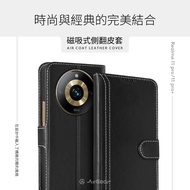 AirGear 側掀皮套 realme 11 pro/11 pro+ 黑