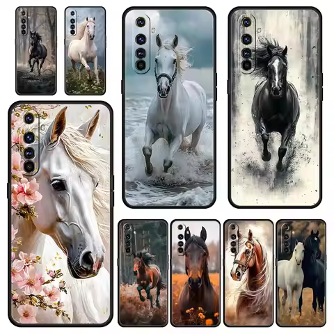 Phone Case For Realme 12 11 Pro Plus 6 7 8 9 10 C35 C53 C55 C67 8i 9i GT2 GT3 GT5 GT Neo 2 3 5 Cover