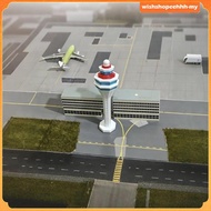 [WishshopeehhhMY] 1/400 Scale Airport Model, Diorama Accessories, Simulation Scene, 1/400 Scale Airp