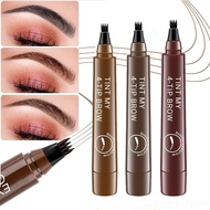 4 Point Eyebrow Pencil Maquillajes Para Mujer Waterproof Liquid Eyebrow Pen Makeup Long Lasting Cosm
