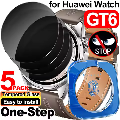 1-5Pcs Anti-Spy Screen Protector for Huawei GT6 Pro Easy to install Privacy Tempered Glass for Huawe