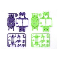 TAMIYA Mini 4WD 95234 MS Chassis Set (Purple/Green)