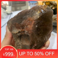 1 Trụ thạch anh đen nguyên bản ( thật) nh bóng dùng trang trí nhà cửa nặng 860g (L5) dùng làm trang