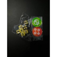 Pokemon TCG Crown Zenith ETB: Dice and Condition Marker