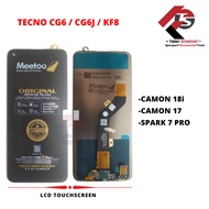 LCD TOUCHSCREEN TECNO CG6 CAMON 18i/ CAMON 17/ SPARK 7 PRO/ CG6J/ KF8/