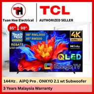 TCL P8K Series 85 inch 98 inch 85P8K 98P8K 4K Google QLED LED TV