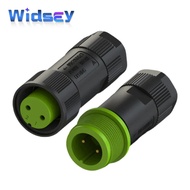 EC 10A Aviation Plug 2 3 4 5 Pin Male Female Connector IP68 Outdoor Waterproof Sensor Docking/panel 