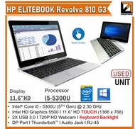 HP EliteBook Revolve 810 G3 Core i5/i7(5th GEN) 11.6" inch Multi-Touch 2-in-1 Laptop  WINDOWS 10