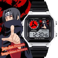 Digital Sports Electronic Watch, New Fashion Itachi Uchiha, Waterproof, For Men and Women