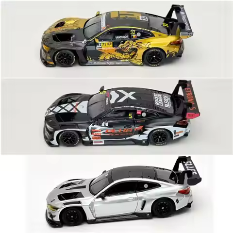 Mini Track 1/64 New BMW M4 1:64 Joint Painting Alloy Car Model