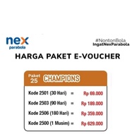 Paket Champion Nex Parabola Rdy