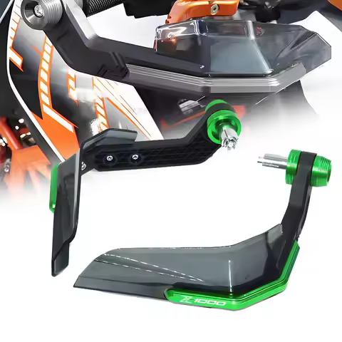 Motorcycle Handguard Grips Handle Shield Windshield Fit For Z650 Z750 Z800 Z900 Z1000 Z250 Z400 2013
