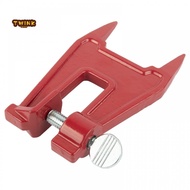 [TWINK]Chainsaw Chain Sharpener Durable Metal Filing Block for Effective Saw Chain Care
