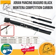 Joran Pancing Maguro Black Montera 150cm 165cm 180cm