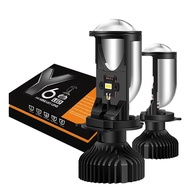 1คู่ หลอดไฟหน้ารถยนต์ LED ขั้ว H4 รุ่น Y 6 Y8 Y11 Y13 Y14 ปี2024 ตัวใหม่กล่องส้ม รับประกัน 1ปี คัทออ