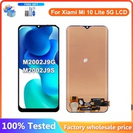 หน้าจอ Mi 10 Lite สำหรับ Xiaomi Mi10 Lite จอแสดงผล Lcd Touch Screen Digitizer Assembly สำหรับ Mi 10