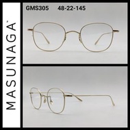 Masunaga GMS305 48mm titanium glasses 日本手做鈦金屬眼鏡 （sample）