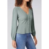 American women's long-sleeved shirt - 2 Hands (Size XS)