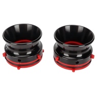 1 Pair Nab Hub Adapters, Reel to Reel Tape Nab Hub Adapter, 10 Inch Aluminium Nab Hub Adapter for St