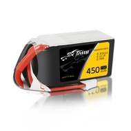 TATTU 11.1V 3S 450mAh 75C LiPo Battery Pack with XT30 Plug for Multirotor FPV 90 to 150 Size TATTU 1