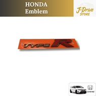 Honda Civic 5D FK8 Type R Emblem – Genuine Replacement Badge for Exterior Styling