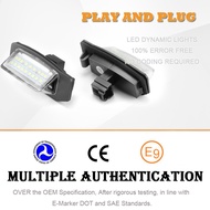 Đèn Led Biển Số Phía Sau Xe Ô Tô Không Có Lỗi Màu Trắng Mitsubishi Eclipse 1 2 3 4 Eclipse Cross Out