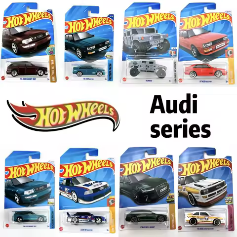 Hot Wheels Cars 1/64 Audi Series Collection Alloy Model Toys C4982