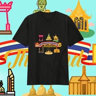 (Hia Shirt)Thai Jersey Thailand Bangkok Cultural Tourism T-Shirt News-5XL