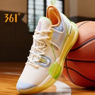 361 Degrees Burning Combat Iso Men's Basketball Shoes Cushioning Wear-Resistant 672331107