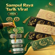 Sampul Duit Raya Tarik Viral 2026 Sampul Hari Raya 3 & 10 Slot Untuk Mak Isteri 2D Premium Design