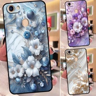 Oppo F5 / F5 Youth / F7 / F7 Youth case printed with luxurious flower pattern