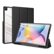 เคสSamsung Tab S6 Lite เคสฝาพับ ฝาหลังใส หมุนได้ 360° ซัมซุง แท็ป เอส6ไลท์ พี610 For Samsung Galaxy Tab S6 Lite SM-P610 Smart Slim Stand Case (10.4)