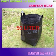 PLANTER BAG 50 LITER FLOWER POT PLANTERBAG 50 LITER TARPAULIN PLANTER BAG POLYBAG