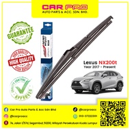 Lexus NX200t Rear Wiper Wiper Belakang 10''