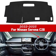 For Nissan Serena C28 Sixth Generation 2022-Present Dashboard Cover Board Anti-Slip Mat Protect Pad 