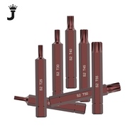 JK T20/25/30/40/45/50/55 Electric Screwdriver Bits 75mm Hex Shank Bits Tools