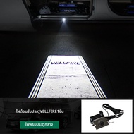 HONGSHENGBAILI | ไฟต้อนรับที่ประตูรถสำหรับ Alphard Vellfire 30th 20th Series